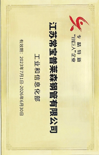 1、國家專精特新小巨人企業(yè)2023（常寶普萊森）_副本.jpg